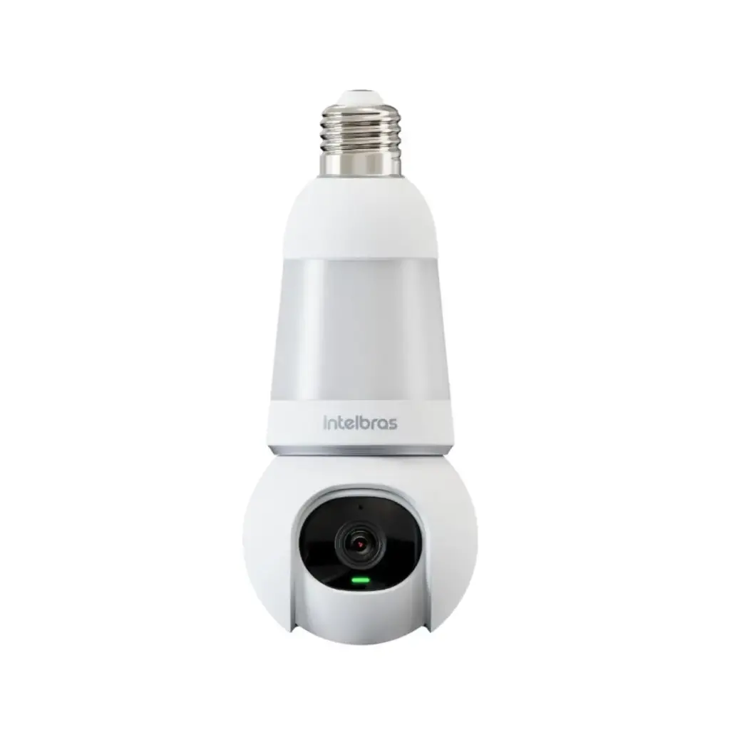 Câmera Wi-fi 360º Visão Noturna Tipo lâmpada (Intelbras)