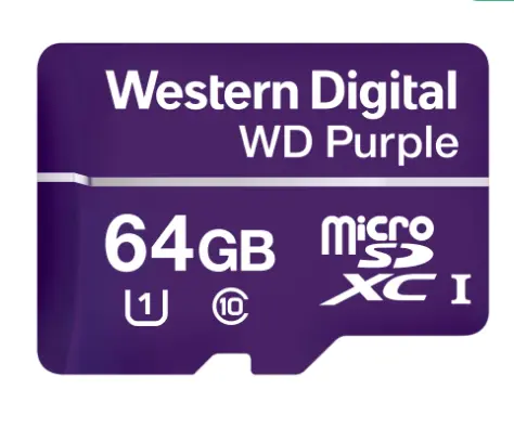 Cartão Micro SD 64 GB (Intelbras)