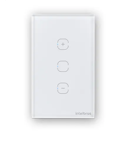 Interruptor touch dimmer wi-fi botões (Intelbras)  