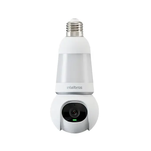 Câmera Wi-fi 360º Visão Noturna Tipo lâmpada (Intelbras)